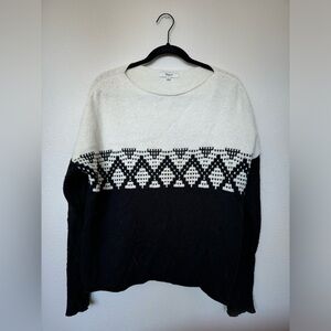 Madewell Colorblock Sweater - size S